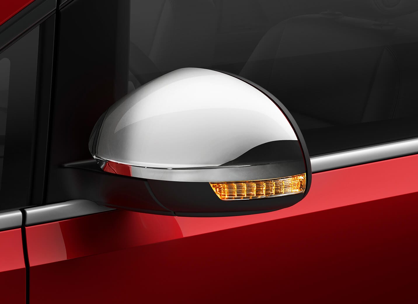 SEAT Alhambra glossy chromed exterior mirrors accessories