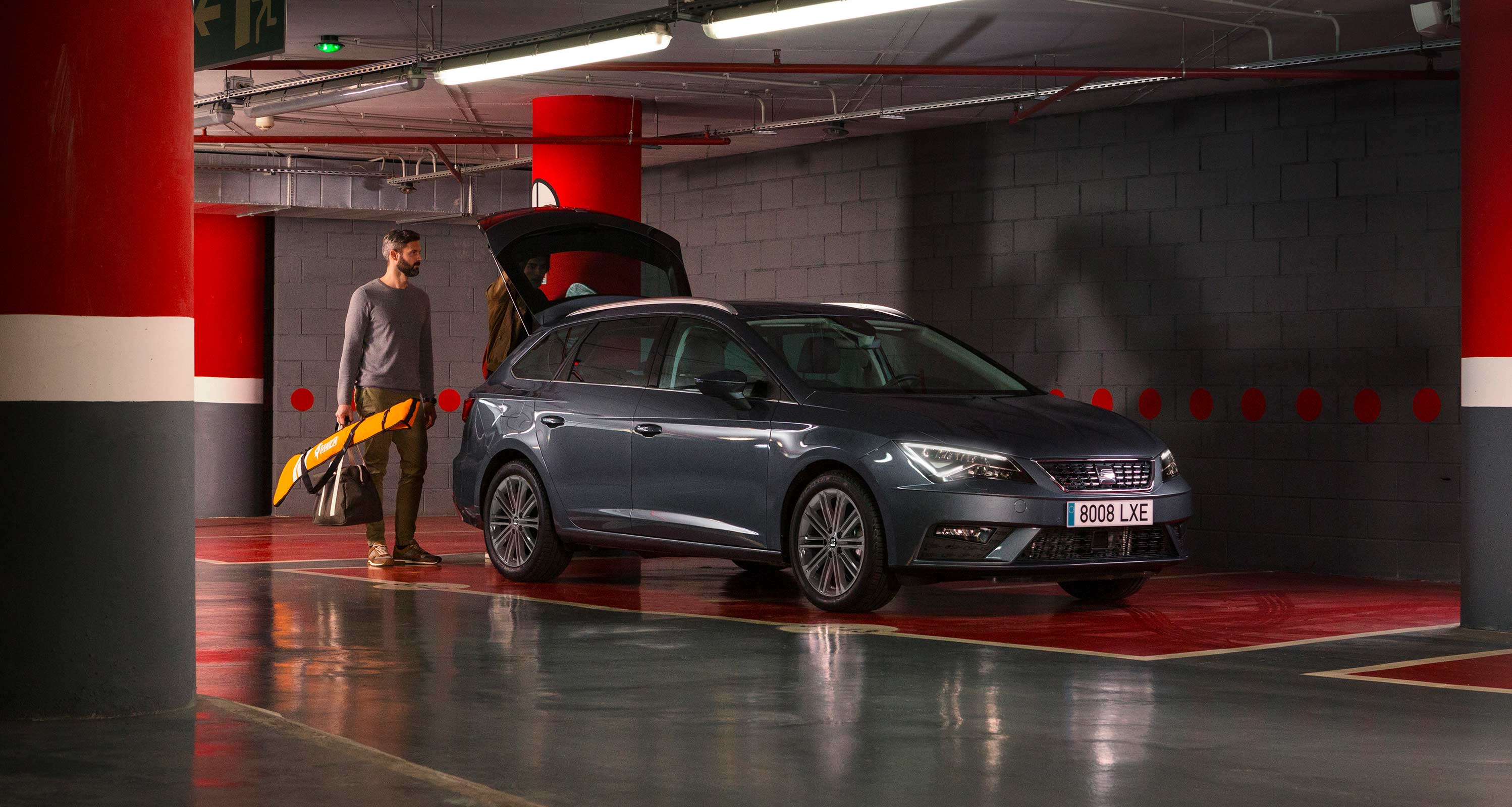 SEAT Leon Sportstourer estate family car hatchback external side view