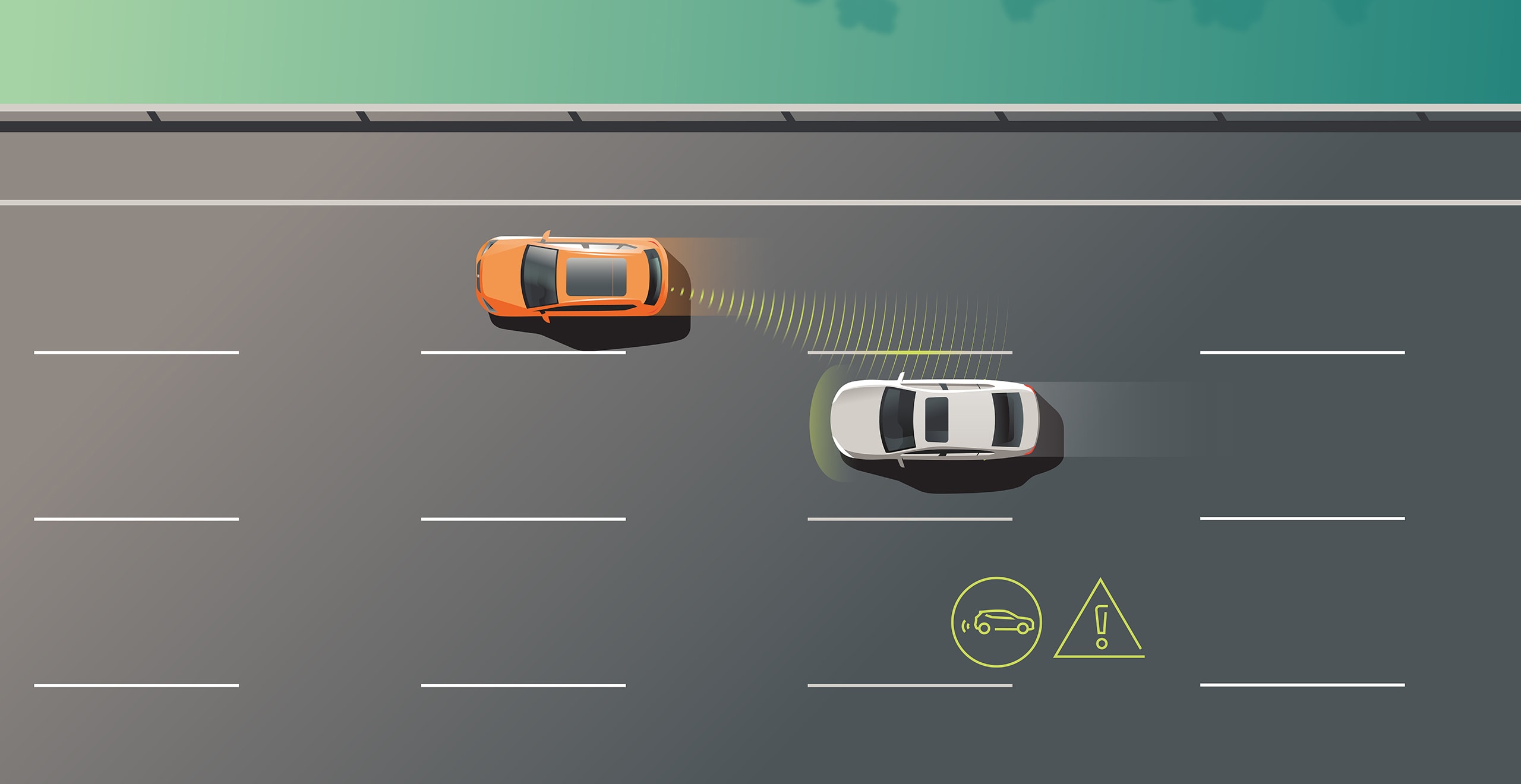 New SEAT Leon blind spot detection