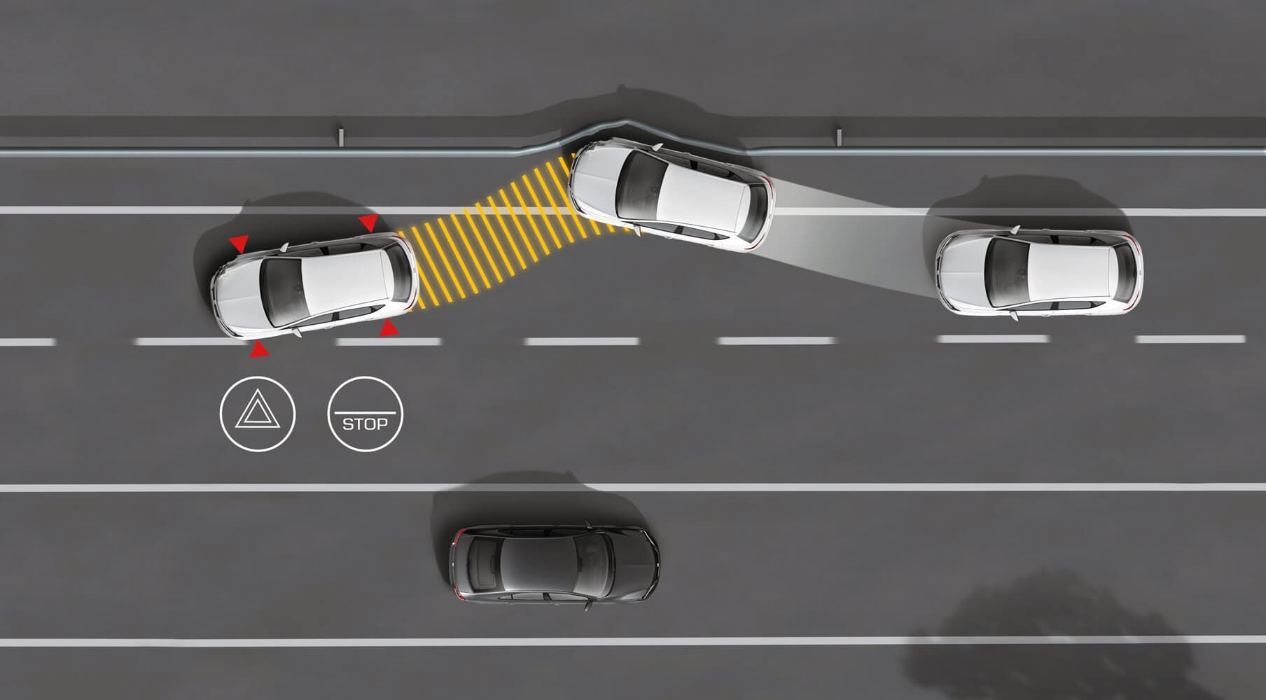 SEAT Automatic Post-Collision Braking System