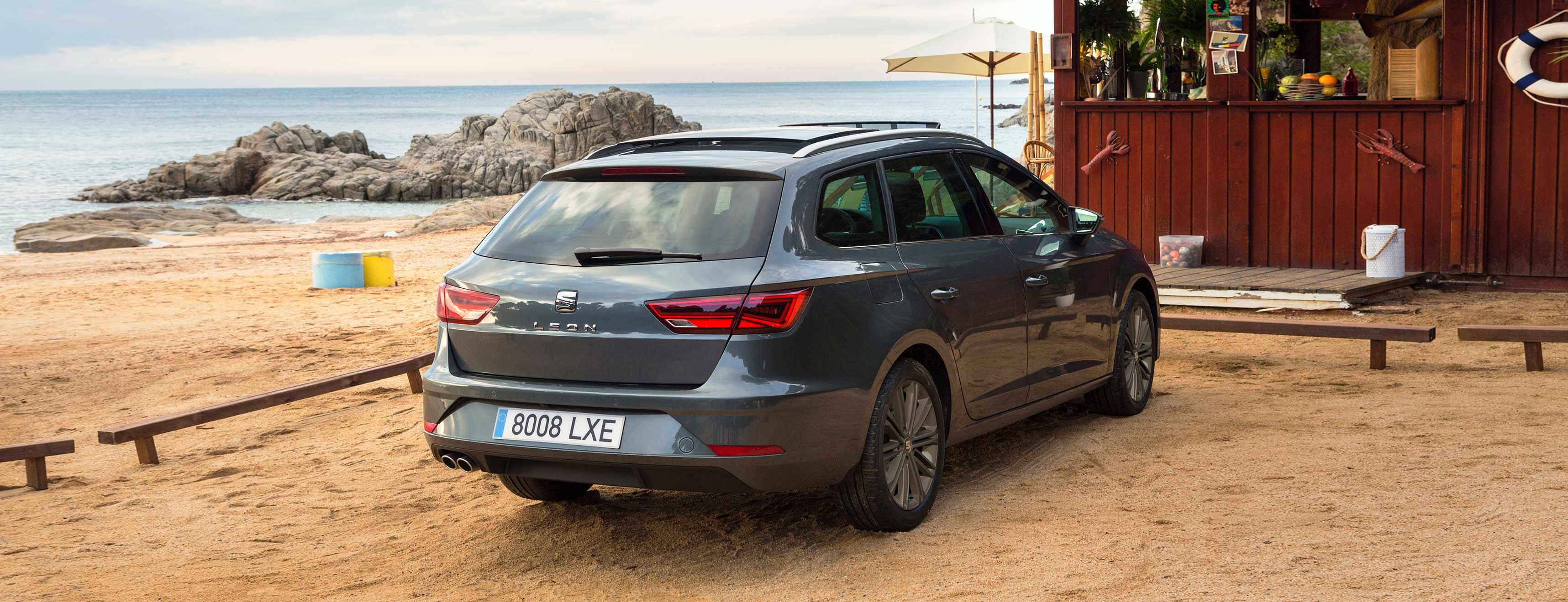 SEAT Leon Sportstourer estate family car hatchback exterior view